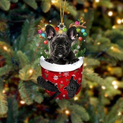 Stocking Pup Ornament