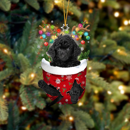 Stocking Pup Ornament