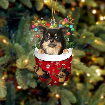 Stocking Pup Ornament