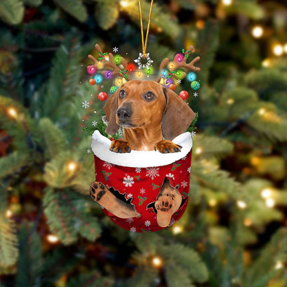 Stocking Pup Ornament