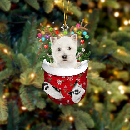 Stocking Pup Ornament