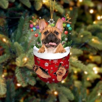 Stocking Pup Ornament